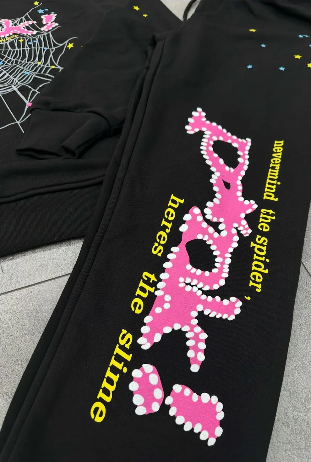 Sp5der pink tracksuit - Image 6